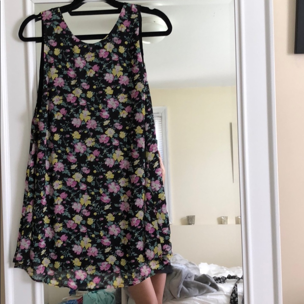 Reformation mini floral dress
